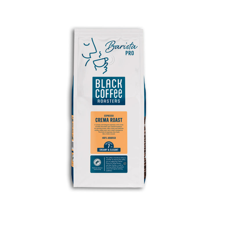 Espresso hele bønner, BKI Black Coffee, Gold, pose á 1 kg, 6 poser