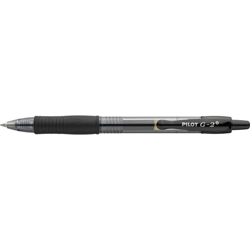 Gelpen, Pilot G2, BL-G2-5 F, 0,1-0,5MM, sort, Units 12