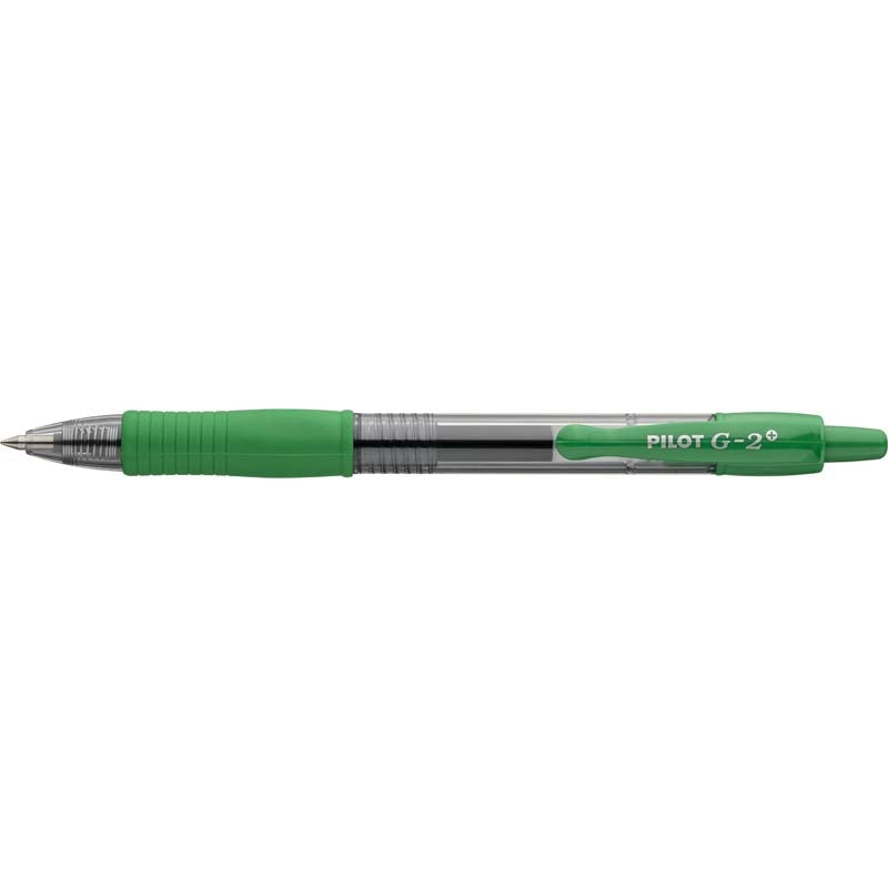 Gelpen, Pilot G2, BL-G2-5 F, 0,1-0,5MM, grøn, Units 12