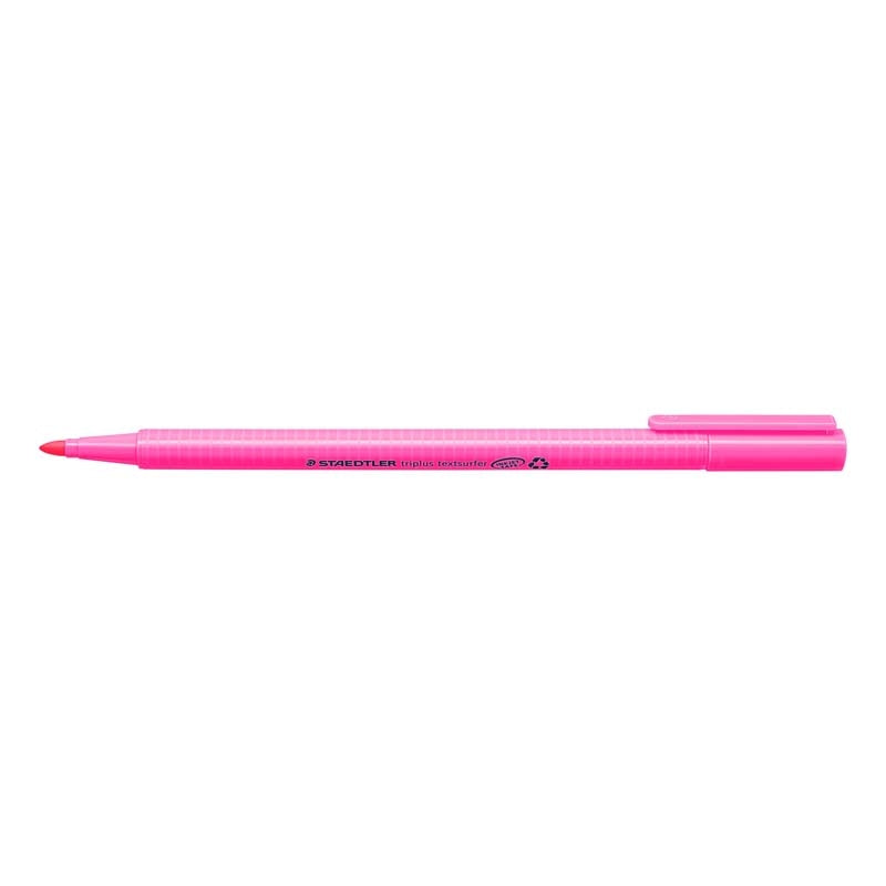 Tekstmarker, Staedtler Triplus, 362, 1-4MM, Kugle, pink, 10 Units