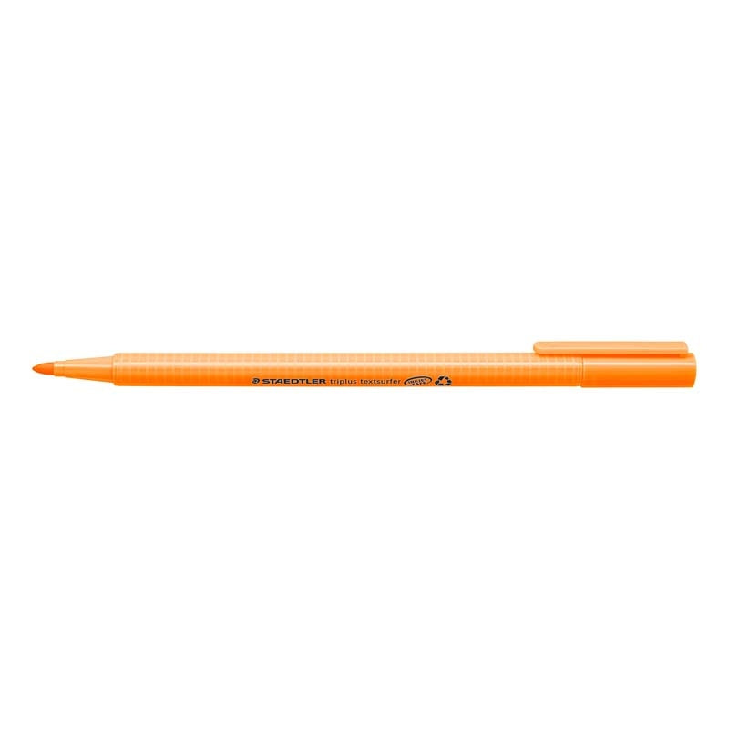 Tekstmarker, Staedtler Triplus, 362, 1-4MM, Kugle, orange, 10 Units