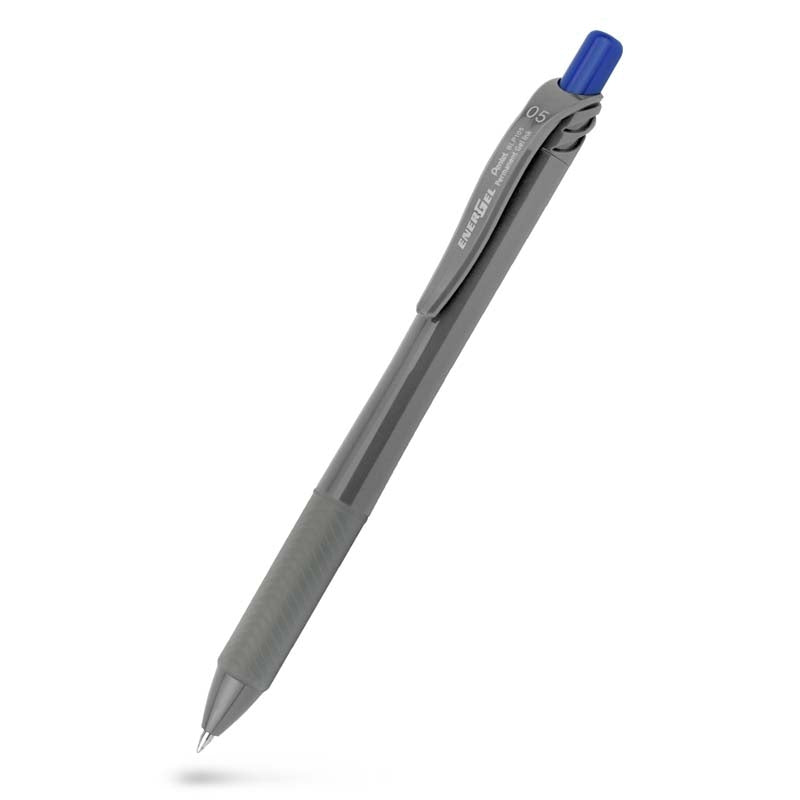 Rollerpen, Pentel EnerGel, BLP105-CX, 0,5MM, blå, Units 12