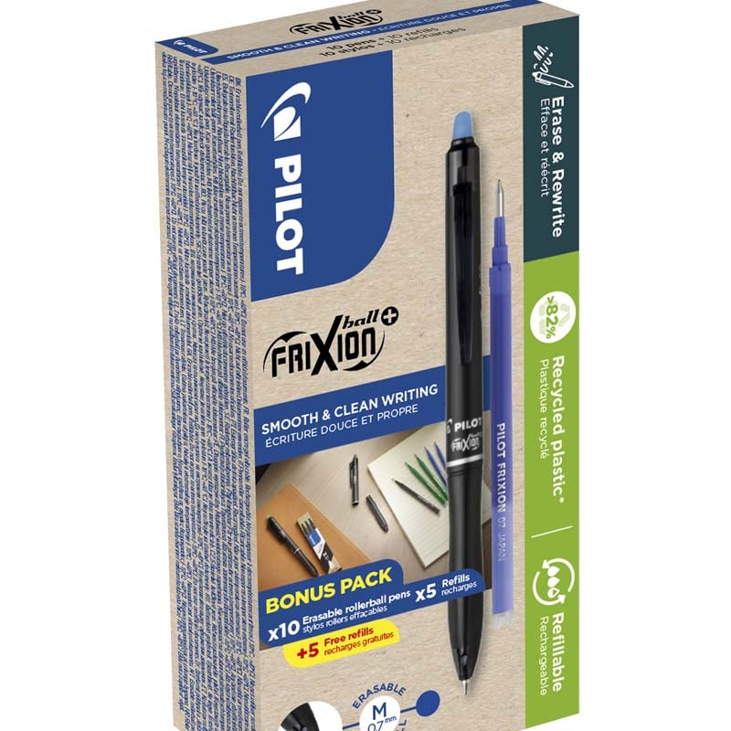 Kuglepen, Pilot Frixion, Ball Plus, 0,7MM