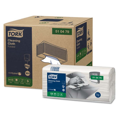 Industriaftøring ark, Tork, W4, 1 lag, hvid, 355mmx415mm, æske a 480 ark