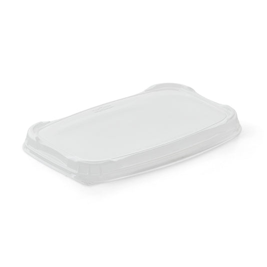 Låg t/foliebakke, Plus Pack Ready2Cook, Rektangulær, 276x184x23mm, PET, transparent, pakke med 70 stk