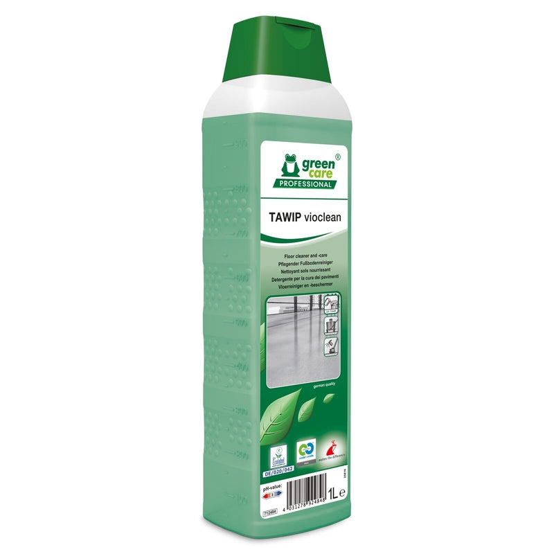 Gulvrengøring, Tana, TAWIP vioclean, Floor cleaner and care, 1 l, 1 stk