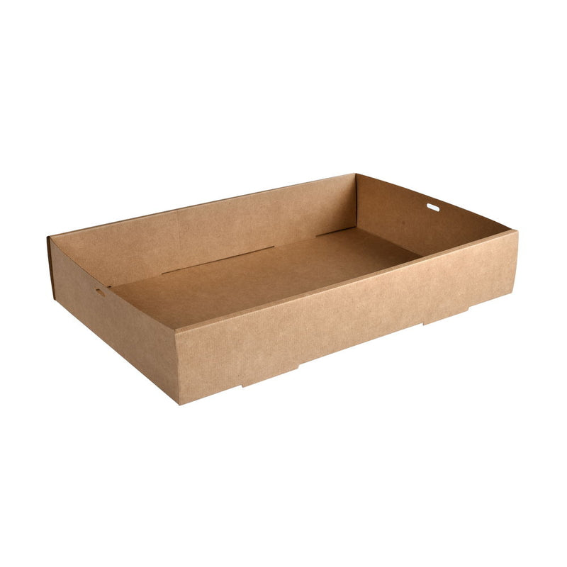 Catering Tray, Duni, 11160 ml, 450x310x80mm, Pap, brun, Stor, karton a 50 stk