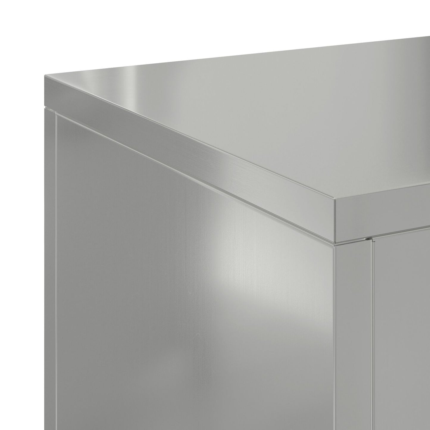 Udendørs Planteborde Stang 2 stk 24x24x35 cm Galvaniseret Stål