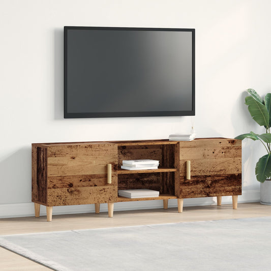 TV-bænk Gammelt Træ 150x30x50 cm Ingeniørtræ