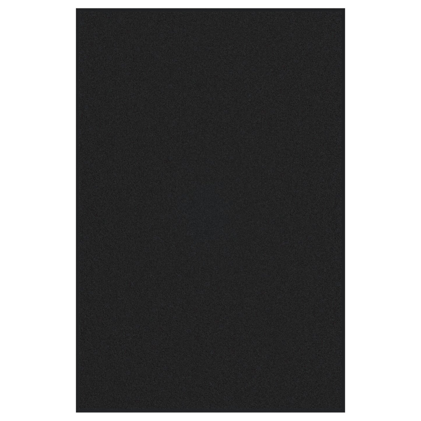 Dørmåtte Rektangulær Sort 120x180 cm