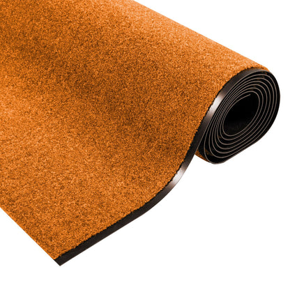 Vaskbar Dørmåtte Orange 120x400 cm