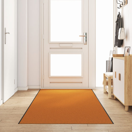 Vaskbar Dørmåtte Orange 120x400 cm