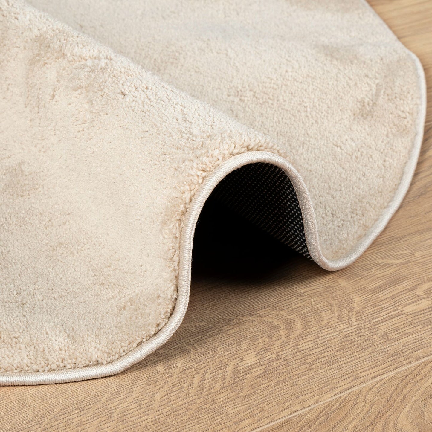 Tæppe ""HUARTE"" Beige 100x200 cm Oval