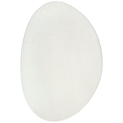 Tæppe 'HUARTE' Kort Pile Blødt og Vaskbart Creme 160x230 cm