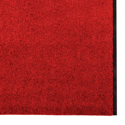 Dørmåtte Vaskbar Rød 120x400 cm