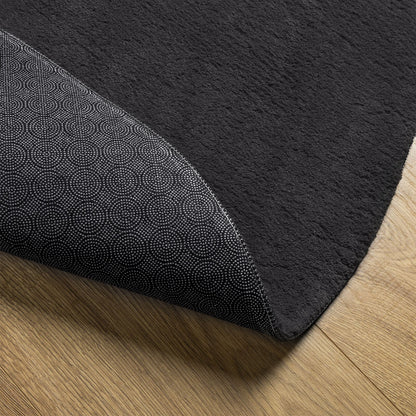 Tæpper Sort Uld 160 x 230 cm Dekorative indlæg Områdetæppe