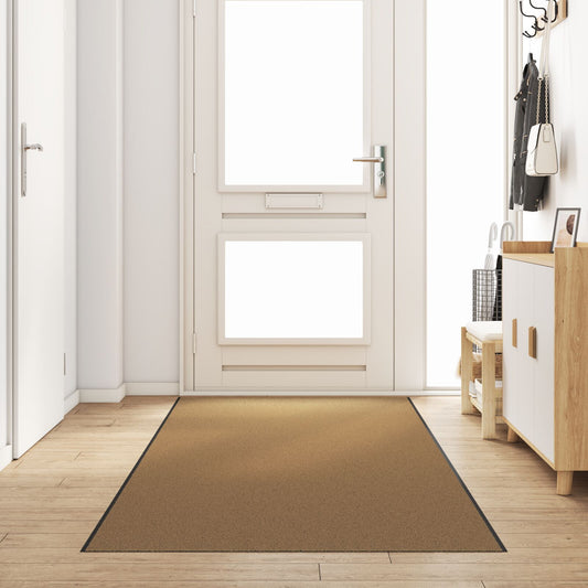 Vaskbar Dørmåtte Creme 120x350 cm