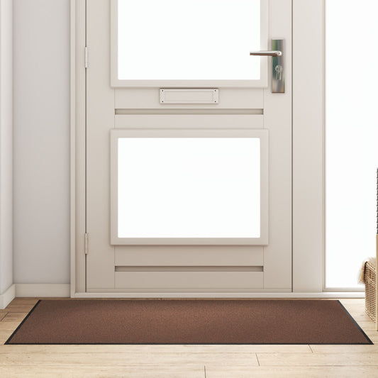 Dørmåtte Rektangulær Brun 90x150 cm