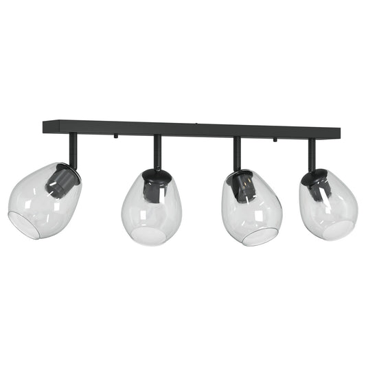 Loftlamper med justerbar glasskærm Anthracite E27