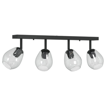 Loftlamper med justerbar glasskærm Anthracite E27