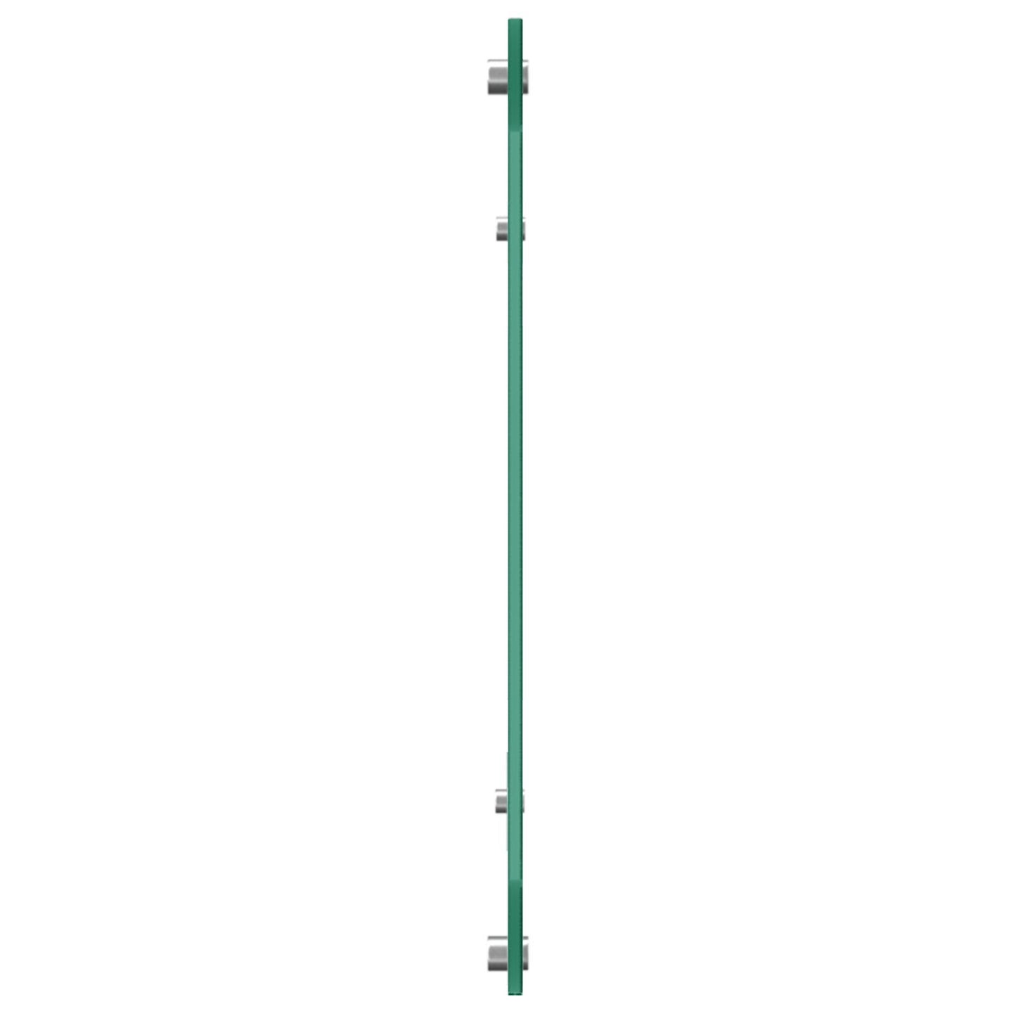 Køkken Bagrude Mørkegrå 120x40x0,6 cm Hærdet Glas