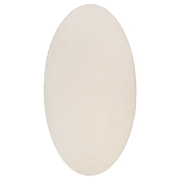 Tæppe ""HUARTE"" Beige 100x200 cm Oval