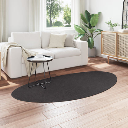 Tæppe 'HUARTE' Kort Pile Blødt og Vaskbart Antracit 100x200 cm