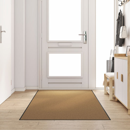 Dørmåtte Vaskbar Creme 120x300 cm