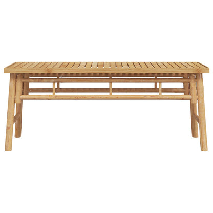 Havebænk 110x38x45 cm Bambus