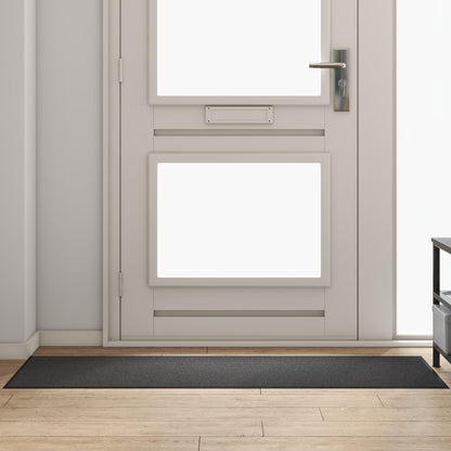 Dørmåtte Rektangulær Antracitgrå 60x180 cm