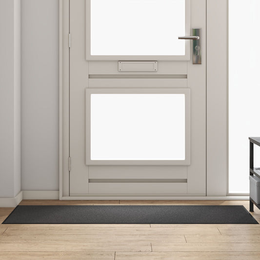 Dørmåtte Rektangulær Antracitgrå 60x180 cm