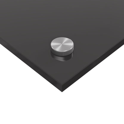 Køkken Bagrude Mørkegrå 120x40x0,6 cm Hærdet Glas