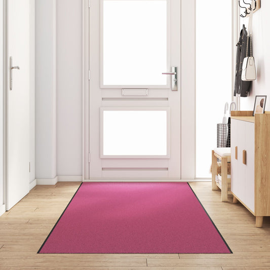 Dørmåtte Vaskbar Pink 120x400 cm