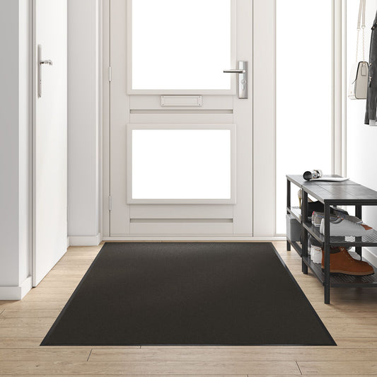 Dørmåtte Vaskbar Sort 120x300 cm