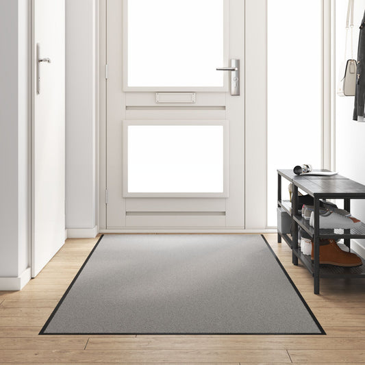 Dørmåtte Rektangulær Grå 120x250 cm