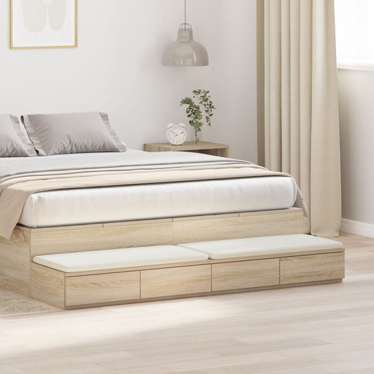 Sengeskab Sonoma Eg 140x36,5x16,5 cm Konstrueret Træ