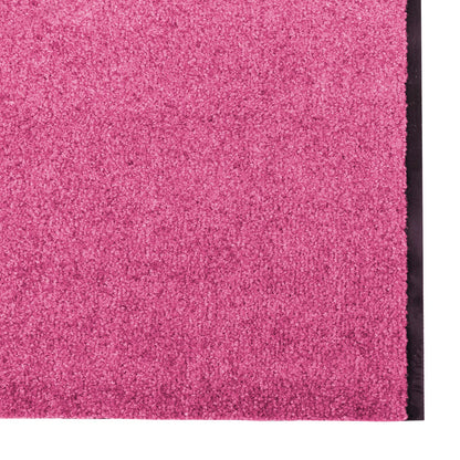 Dørmåtte Vaskbar Pink 120x400 cm