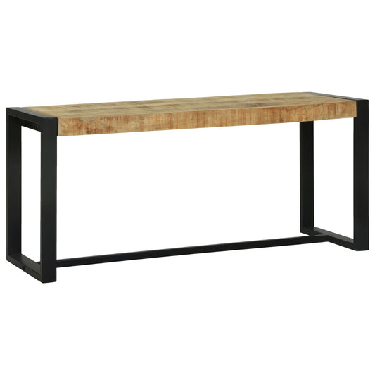 Bænk Brun Mangotræ 100 x 35 x 45 cm Holdbar Entrébænk