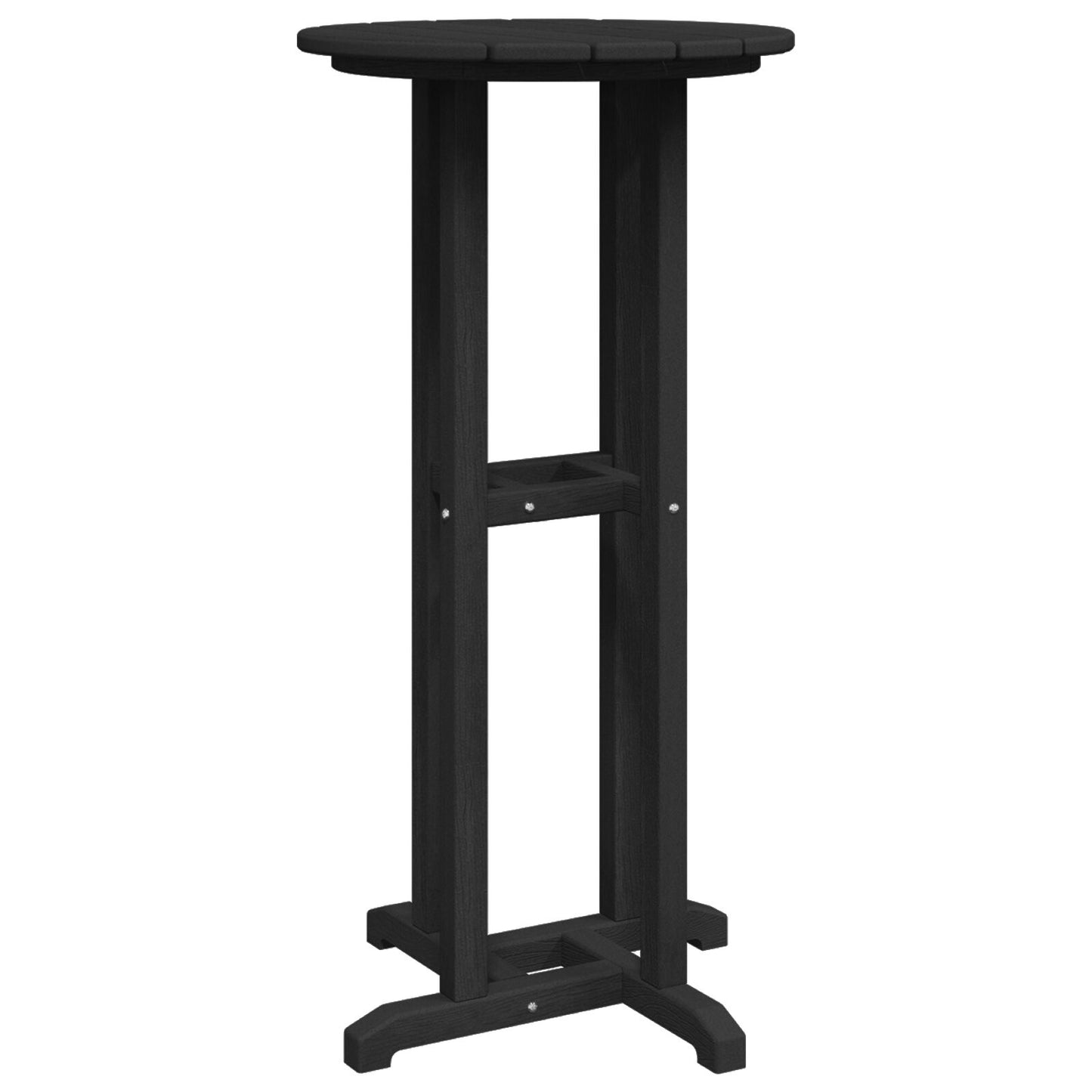 Barbord Sort 55x55x107 cm HDPE