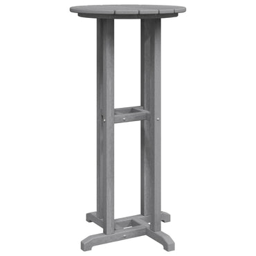 Barbord Lysegrå 55x55x107 cm HDPE
