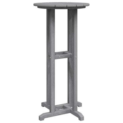 Barbord Lysegrå 55x55x107 cm HDPE