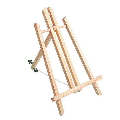 Naturlig Træ Staffeli til bord - 30 eller 40 cm