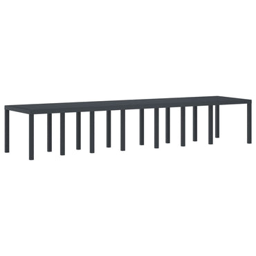 15 Delers Have Spisestel Hvid Poly Rattan, vidaXL Havebord Hvid 250x100x73 cm Poly Rattan, vidaXL Havebord Hvid 150x100x73 cm Poly Rattan, vidaXL Have stole 2 stk Hvid Poly Rattan, vidaXL Have stole 4 stk Hvid Poly Rattan