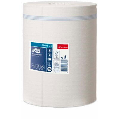 Aftøringsrulle, Tork, M2, standard, hvid, 245mm x 275.00m, kasse a 6 ruller, FSC Mix Credit