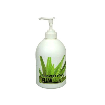 Cremesæbe, Cleanline, Aloe Vera, 500 ml, sæbe