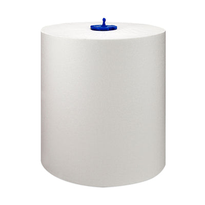 Aftøringsrulle, Tork, W6, Basic, 1 lag, hvid, 195mm x 250.00m, kasse a 6 ruller, FSC Mix Credit