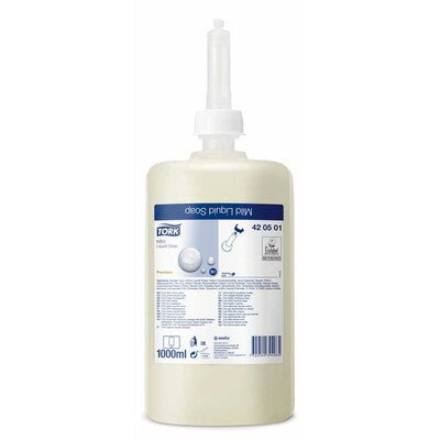 Sæbe Tork Premium Mild S1 Lys gul 420501 6X1L