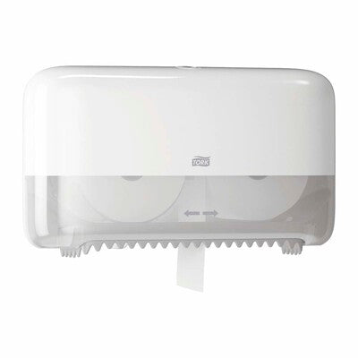 Dispenser Tork Midsize Twin T7 hvid toiletpapir