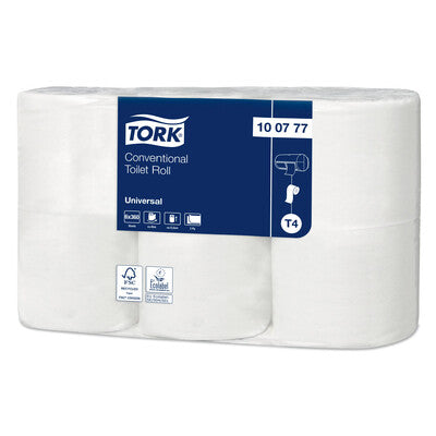 Toiletpapir Tork Universal T4 2-lags 45m 100777 42rul/kar