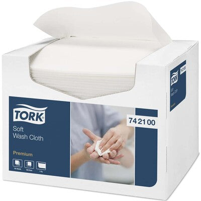Vaskeklud Tork Premium soft 8 Box af 135 Klude/